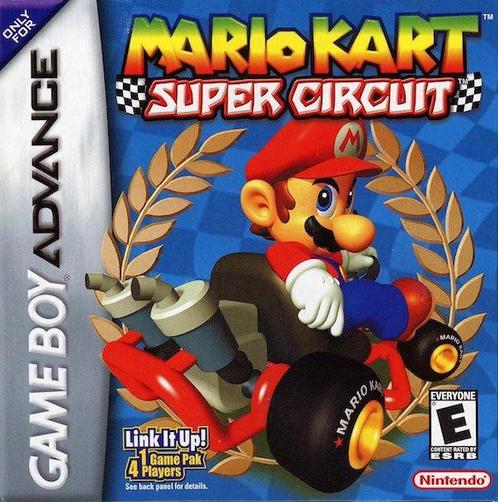 Mario Kart Super Circuit (Losse Cartridge) + Handleiding, Spelcomputers en Games, Games | Nintendo Game Boy, Zo goed als nieuw