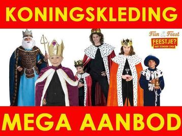 Diverse koning kleding / kostuums - Koning carnavalskleding