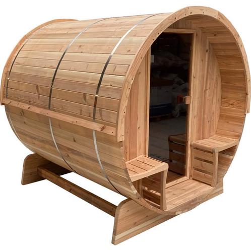 Legend Wellness Barrel vanaf €3495, Sport en Fitness, Sauna, Fins of Traditioneel, Complete sauna, Nieuw, Ophalen