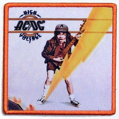 AC/DC - High Voltage - patch officiële merchandise, Verzamelen, Muziek, Artiesten en Beroemdheden, Kleding, Nieuw, Ophalen of Verzenden