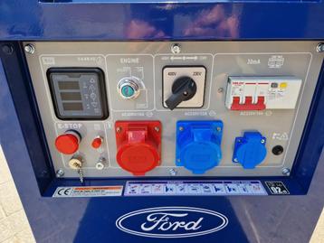 4x Ford FDT10200SE diesel aggregaat 230/400 volt