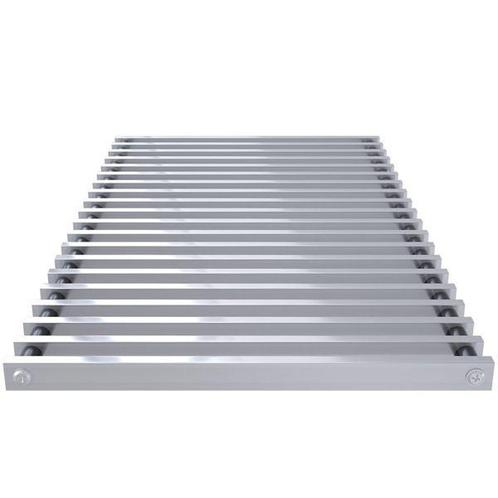 Aluminium grijs rolrooster  - 1600x340  Betherma, Doe-het-zelf en Verbouw, Verwarming en Radiatoren, Verzenden