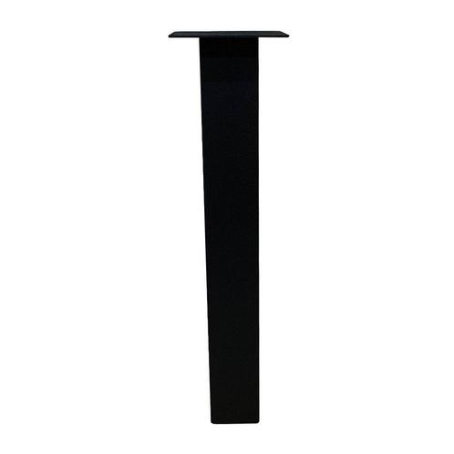Gratis Verzending - Set 4 zwarte rechte tafelpoten 72 cm, Huis en Inrichting, Tafelonderdelen, Tafelpoot, Nieuw, Overige vormen