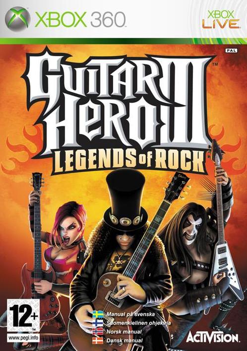 Guitar Hero 3 Legends of Rock (Xbox 360), Spelcomputers en Games, Games | Xbox 360, Gebruikt, Vanaf 7 jaar, Verzenden