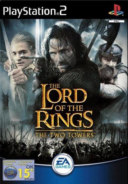 The Lord of the Rings the Two Towers (PS2 Games), Spelcomputers en Games, Games | Sony PlayStation 2, Zo goed als nieuw, Ophalen of Verzenden