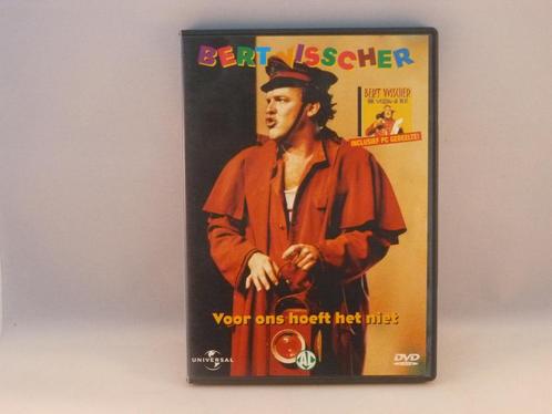 Bert Visscher - Voor ons hoeft het niet DVD, Cd's en Dvd's, Dvd's | Cabaret en Sketches, Verzenden