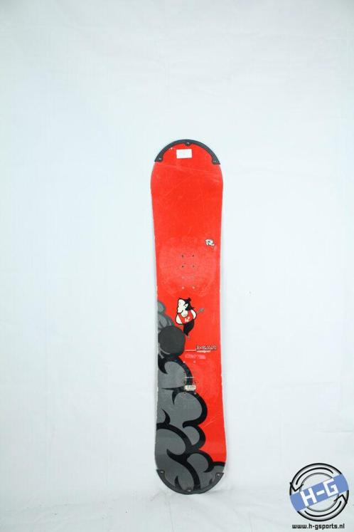 Snowboard - Rossignol Scan red - 135, Sport en Fitness, Snowboarden, Board, Gebruikt, Ophalen of Verzenden