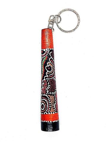 Didgeridoo sleutelhanger  Handbeschilderd