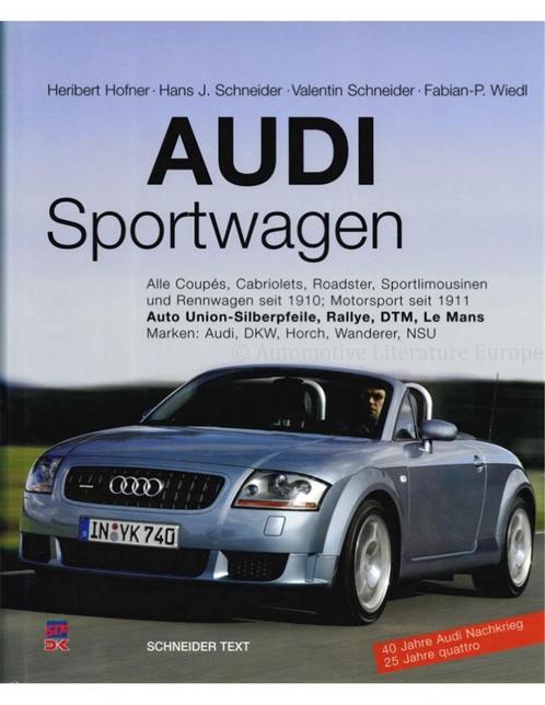 AUDI SPORTWAGEN, Boeken, Auto's | Boeken, Audi