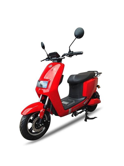 ESCOO Cida Rood - Elektrische scooter - AANBIEDING, Fietsen en Brommers, Scooters | Overige merken, Maximaal 45 km/u, Elektrisch