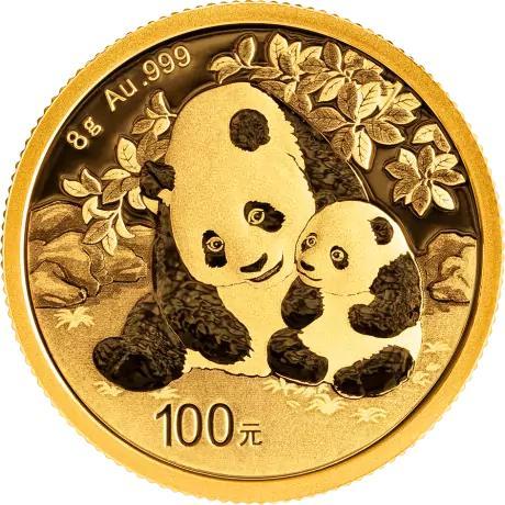 Gouden China Panda 8 gram 2024, Postzegels en Munten, Munten | Azië, Oost-Azië, Losse munt, Goud, Verzenden