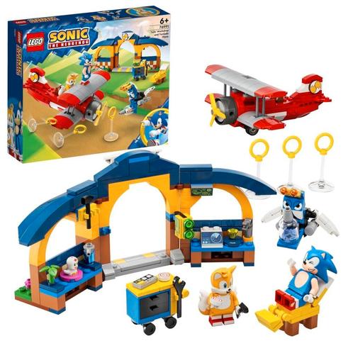 LEGO Sonic 76991 Werkplaats en Vliegtuig, Kinderen en Baby's, Speelgoed | Duplo en Lego, Nieuw, Lego, Verzenden