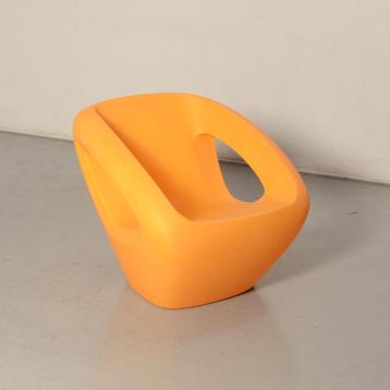 Lonc Seaser design stoel, oranje