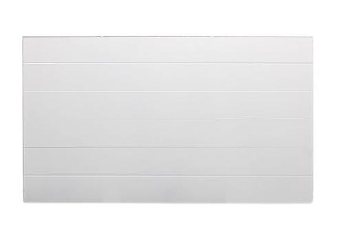 90x60 cm - Radiator Cover Lined (Gegroefde voorplaat) - Wit, Doe-het-zelf en Verbouw, Verwarming en Radiatoren, Ophalen of Verzenden