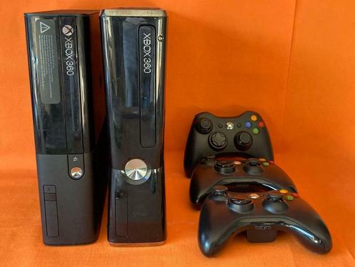 Xbox 360 Console + Controller met garantie vanaf, Spelcomputers en Games, Spelcomputers | Xbox 360, Met 1 controller, Zo goed als nieuw