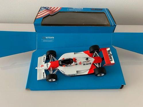 Minichamps 1:18 - Modelauto - Ayrton Senna - Penske, Hobby en Vrije tijd, Modelauto's | 1:5 tot 1:12