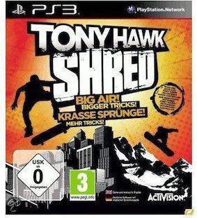 Tony Hawk Shred Big Air! Bigger Tricks! + Dongle (PS3 Games), Spelcomputers en Games, Games | Sony PlayStation 3, Zo goed als nieuw