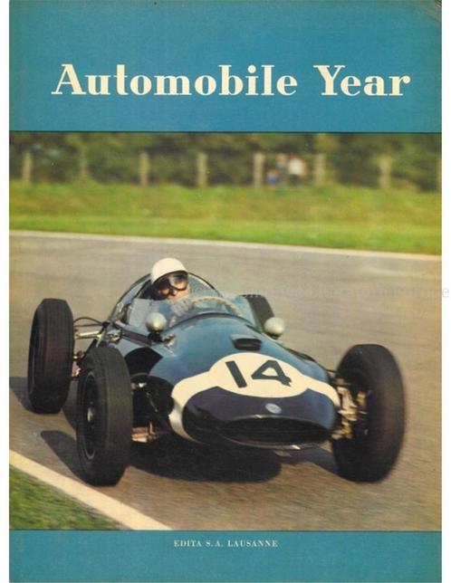 1959 - 1960 AUTOMOBILE YEAR JAARBOEK N° 07 ENGELS, Boeken, Auto's | Folders en Tijdschriften