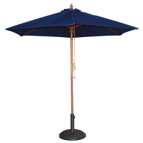 Bolero ronde donkerblauwe parasol 3 meter, Zakelijke goederen, Horeca | Meubilair en Inrichting, Verzenden