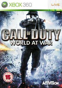 Call of Duty: World at War (Xbox 360) NINTENDO WII, Spelcomputers en Games, Games | Xbox 360, Zo goed als nieuw, Verzenden