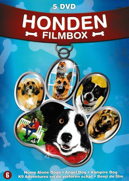 Honden filmbox (5dvd) - DVD, Cd's en Dvd's, Dvd's | Avontuur, Verzenden