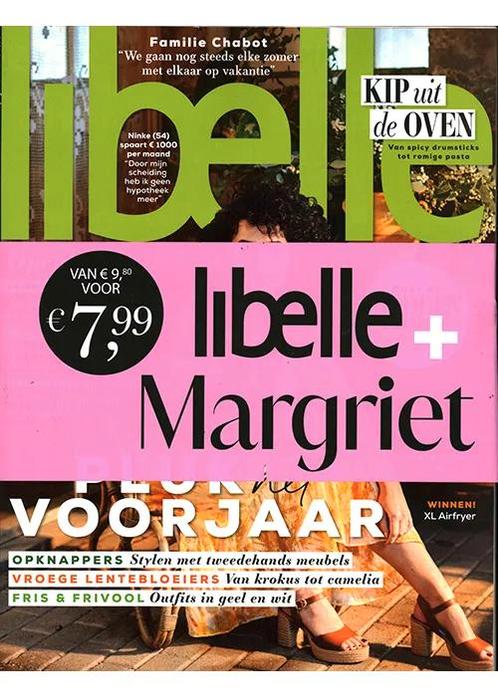 Pakket Libelle + Margriet - 13 2024, Boeken, Tijdschriften en Kranten, Gossip of Showbizz, Nieuw, Verzenden
