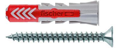 Fischer Fischer duopower pluggen met schroef 8 mm, 50 stuks,, Doe-het-zelf en Verbouw, Overige Doe-het-zelf en Verbouw, Nieuw