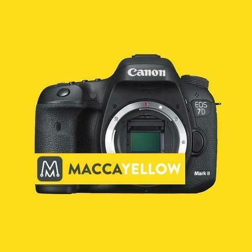 Canon EOS 7D Mark II camera body met garantie, Audio, Tv en Foto, Fotocamera's Digitaal, Geen optische zoom, Zo goed als nieuw