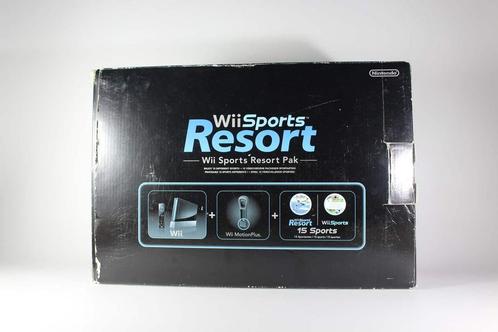 Nintendo Wii Zwart Wii Sports Resorts Pak in doos Compleet, Spelcomputers en Games, Spelcomputers | Nintendo Wii