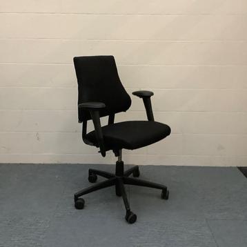 BMA AXIA Ergo- bureaustoel met lage rug, Zwart