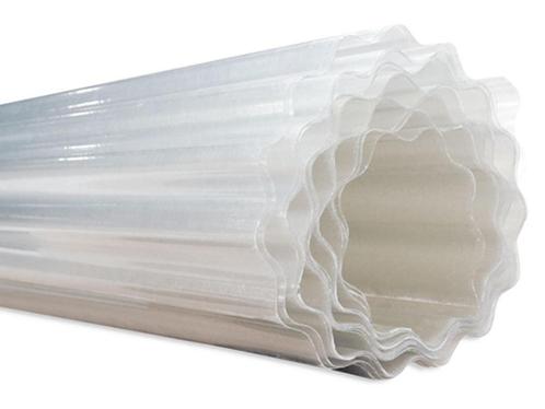Golfplaat op rol polyester 76/18 waterafloop 250 cm, Doe-het-zelf en Verbouw, Glas en Ramen, Verzenden