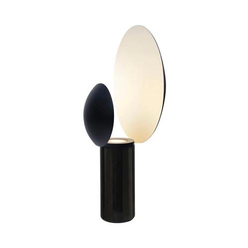 ACTIE: Zwarte verstelbare tafellamp met GU10 fitting en FOIR, Huis en Inrichting, Lampen | Tafellampen, Verzenden