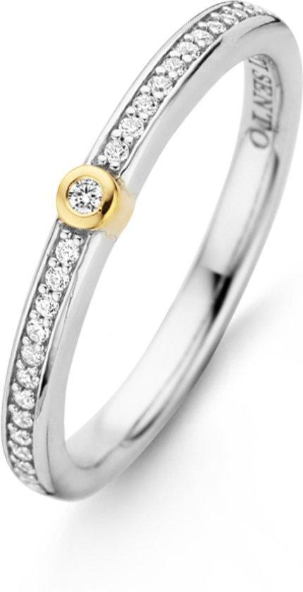 TI SENTO - Milano Ring 12147ZY - Zilver Ringmaat: 17.75 mm /, Sieraden, Tassen en Uiterlijk, Ringen, Verzenden