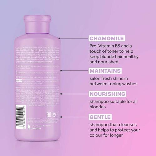 Lee Stafford Bleach Blondes Everyday Care Shampoo - 250ml, Sieraden, Tassen en Uiterlijk, Uiterlijk | Haarverzorging, Shampoo of Conditioner