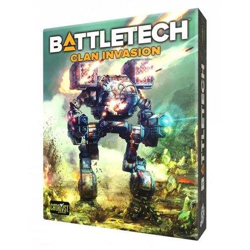 Opheffingsuitverkoop Battletech Clan Invasion Box Starterset, Hobby en Vrije tijd, Wargaming, Overige soorten, Figuurtje(s), Nieuw