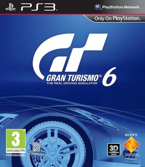 Gran Turismo 6 (PS3 Games), Spelcomputers en Games, Games | Sony PlayStation 3, Zo goed als nieuw, Ophalen of Verzenden