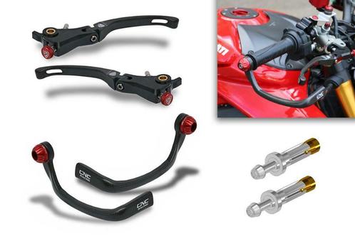Voordeelpack Carbon hendels en beschermers, Motoren, Onderdelen | Ducati, Nieuw, Ophalen of Verzenden