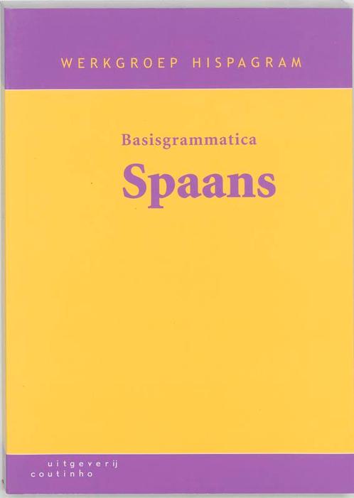 Basisgrammatica Spaans druk 9 9789062832262, Boeken, Studieboeken en Cursussen, Zo goed als nieuw, Verzenden