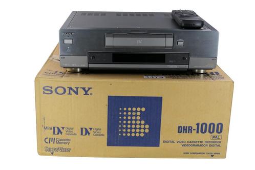 Sony DHR-1000NP | DV / Mini DV Cassette Recorder | Time Bas, Audio, Tv en Foto, Videospelers, Verzenden