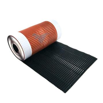 ALU ondervorst ruiterrol hoekkeperband 30cm x 5m - zwart