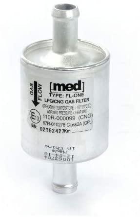 LPG Drooggasfilter MED 2x Ø 14 mm, Auto-onderdelen, Filters, Nieuw, Alfa Romeo, Amerikaanse onderdelen, Audi, BMW, Citroën, Daihatsu