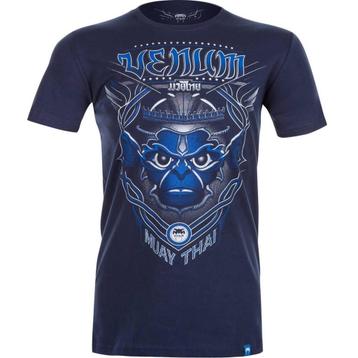 Venum Hanuman T-shirt Blue Kickboxing Venum Fightshop Europe