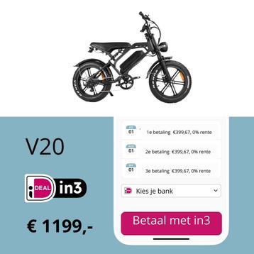 Fatbike V20 direct leverbaar! | Ouxi  | knaap | phatfour
