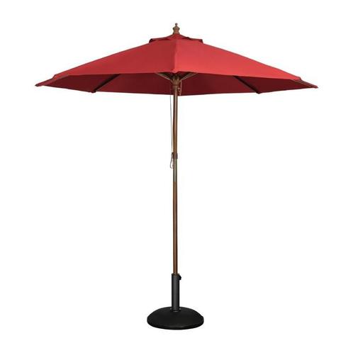 Bolero ronde rode parasol 2,5 meter, Zakelijke goederen, Horeca | Meubilair en Inrichting, Verzenden