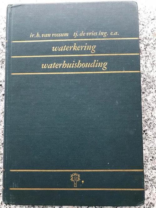 Waterkering – waterhuishouding, Boeken, Techniek, Gelezen, Bouwkunde, Verzenden