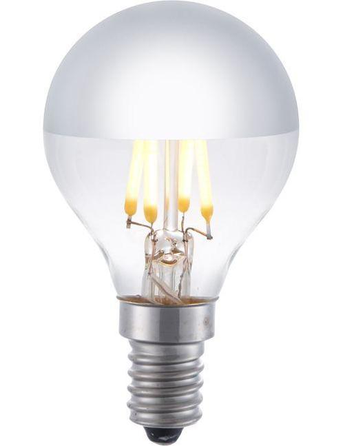 SPL LED Kopspiegellamp Zilver E14 4W 350lm 2500K Dimbaar G45, Huis en Inrichting, Lampen | Overige, Nieuw, Ophalen of Verzenden
