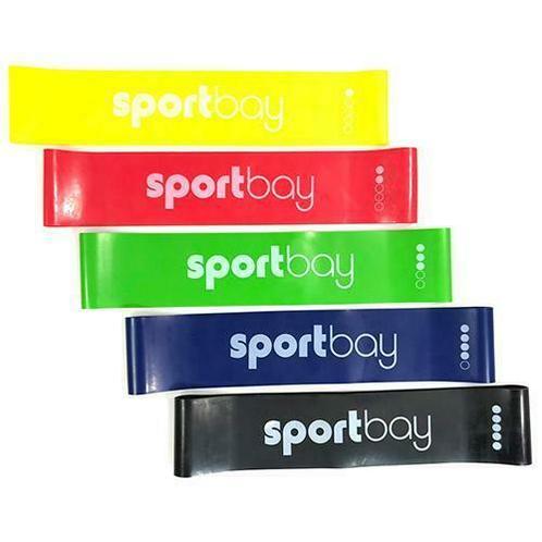 Mini-bands set Sportbay® (5 banden) fitness elastieken, Sport en Fitness, Fitnessmaterialen, Nieuw, Ophalen of Verzenden