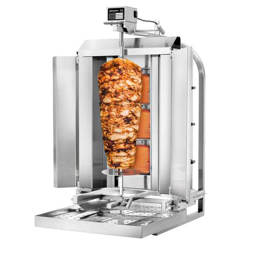 GGM Gastro | Gas Gyros-/ Kebab grill - Verrijdbaar - 3 |, Witgoed en Apparatuur, Frituurpannen, Verzenden
