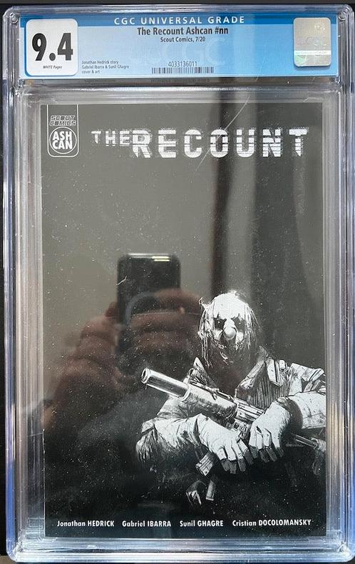 THE RECOUNT #0 | SLAB CGC 9.4 NEAR MINT #0 | SCOUT COMICS, Boeken, Strips | Comics, Verzenden