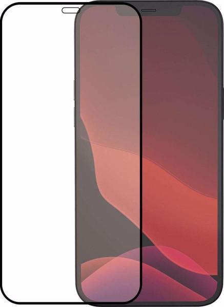 Azuri Tempered Glass flatt RINOX ARMOR - zwart frame - iPhon, Telecommunicatie, Mobiele telefoons | Hoesjes en Frontjes | Overige merken